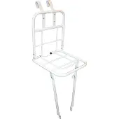 Lastpak Fahrrad-Frontträger 28" + Stütze weiss