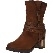 Mustang Bottes de cowboy cognac