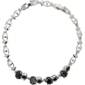 Gaya Bracelet noir / argent