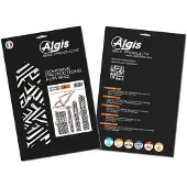 Algis Texture Frame Guards Kit XL - Black Lines