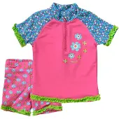 Playshoes Maillot de bain bleu / bleu clair / vert / rose