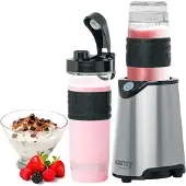Camry | Mixeur personnel | CR 4069i | Tabletop | 500 W | Matériau du bocal Plastique | Capacité du bocal 0.4 + 0.57 L | Broyeur à glace | Acier inoxydable