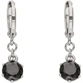 Gaya Boucles d'oreilles noir / argent