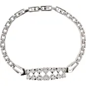 NAEMI Bracelet argent / transparent