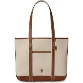 Ralph Lauren Cabas écru / marron