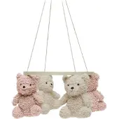 Jollein Appareil mobile Teddy Bear Wild Rose / Naturel