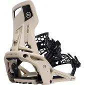 Nidecker - Fixations de snowboard all-mountain - Supermatic OG Desert en Nylon - Taille 37,5-41 - Beige