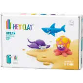 Hey Clay Ocean: Shark, Octopus, Stingray