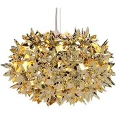 Kartell Suspension , Bloom S2, Or / laiton, Salon / séjour, Plastique, Design