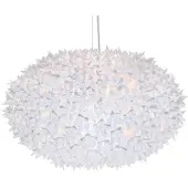 Kartell Bloom S1 Suspension Blanc - Kartell 530 mm x 350 mm x 2400 mm