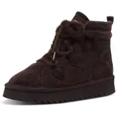 Tamaris Bottines à lacets chocolat