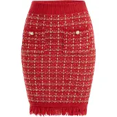 Faina Jupe rouge / blanc