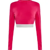 Mymo T-shirt fonctionnel gris clair / rose foncé