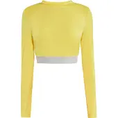 Mymo T-shirt fonctionnel jaune / gris