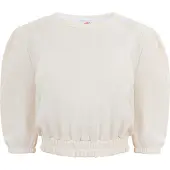 Mymo Sweat-shirt blanc cassé