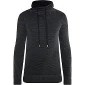 MO Pull-over 'Rovic' anthracite / noir