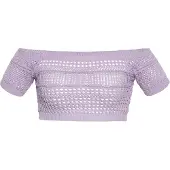 Mymo Tops en tricot lavande