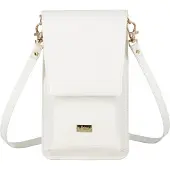 Faina Sac à bandoulière or / blanc