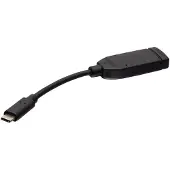 C2G USB C to HDMI Adapter - USB C to HDMI Dongle - 4K 60Hz - M/M - Adaptateur vidéo - 24 pin USB-C mâle pour HDMI femelle - 16.4 cm - noir - support pour 4K60Hz