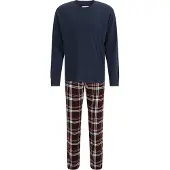 Jack & Jones Mixed Lounge Pyjama Rouge,Bleu XL Homme