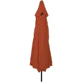 vidaXL Parasol de jardin Terracotta 394 x 394 x 248 cm