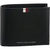 Tommy Hilfiger Porte-monnaies 'TH PREM LEA' noir