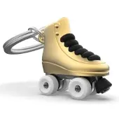 Metalmorphose Schlüsselanhänger Rollschuh
