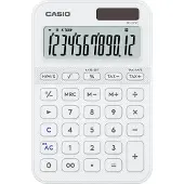 Casio Calculatrice de bureau MS-20YC Blanc