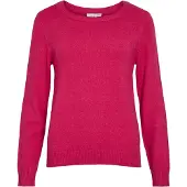 Vila Pull-over 'VIRil' rose foncé
