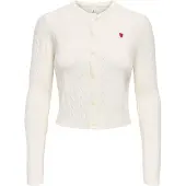 ONLY Cardigan 'ONLKatia' blanc naturel