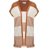 Usha Gilet beige / camel