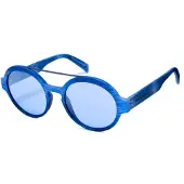Italia Independent Lunettes de soleil - - 0913-BHS-020 - Mixte - Bleu - Protection catégorie 2