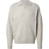 JJ REBEL Sonar Split Sweater Gris 2XL Homme