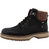 Tom Tailor Bottines à lacets marron / noir