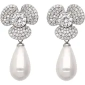 Faina Boucles d'oreilles argent