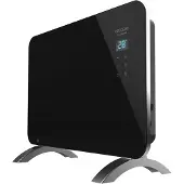 Cecotec Convecteur en Verre Ready Warm 6670 Crystal Connection. Contrôle par WiFi, Thermostat Réglable , Minuterie, Pieds