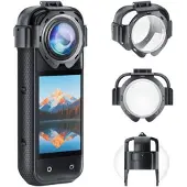 Puluz lens covers for Insta360 X5 camera (snap-on)