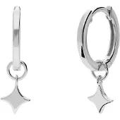 Lucardi Boucles d'oreilles 'Stern' argent