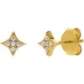 Lucardi Boucles d'oreilles 'Stern' or