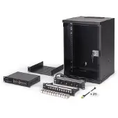 Digitus DN-49103-SET Netzwerk-Set 254 mm (10") - 9HE, 315x300 mm (BxT) sw