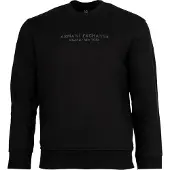 Armani Exchange Sweat-shirt gris foncé / noir