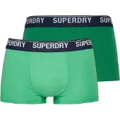 Superdry Trunk Multi Boxers 2 Units Vert XL Homme