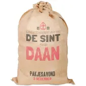 Yoursurprise Sac en Jute personnalisé - Saint-Nicolas