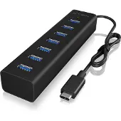 Icy Box IB-HUB1700-C3 bk