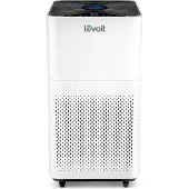 Levoit Purificateur d'air Tower True HEPA LV-H135-RWH, Purificateur d'air, Noir, Blanc