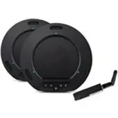 Laia T-POD Dual - Paire de MICROPHONES sans fil OVERHEAD/WiFi CONNECTION Via USB/E-S Audio/Medium ou Grandes salles de réunion/Chargers Inclus (TPD)