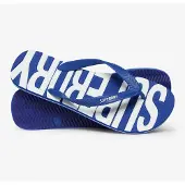 Superdry Core Logo Flip Flops Bleu EU 42-43 Homme