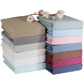 DoubleDry Drap-housse - Flanelle - 90 x 200 cm - Blanc