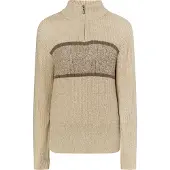 MO Pull-over 'Rovic' beige / beige foncé
