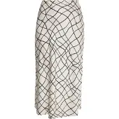 Dreimaster Klassik Jupe noir / blanc cassé